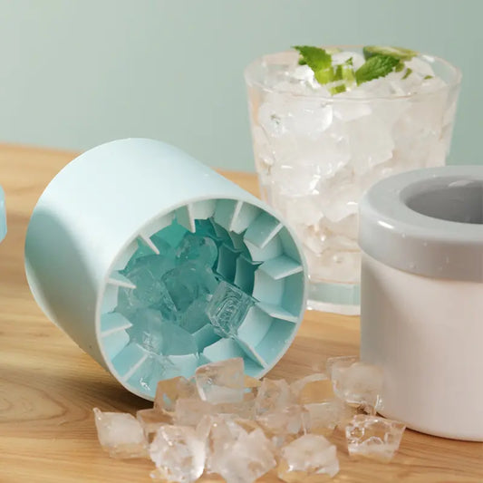 creative silicone ice bucket make
