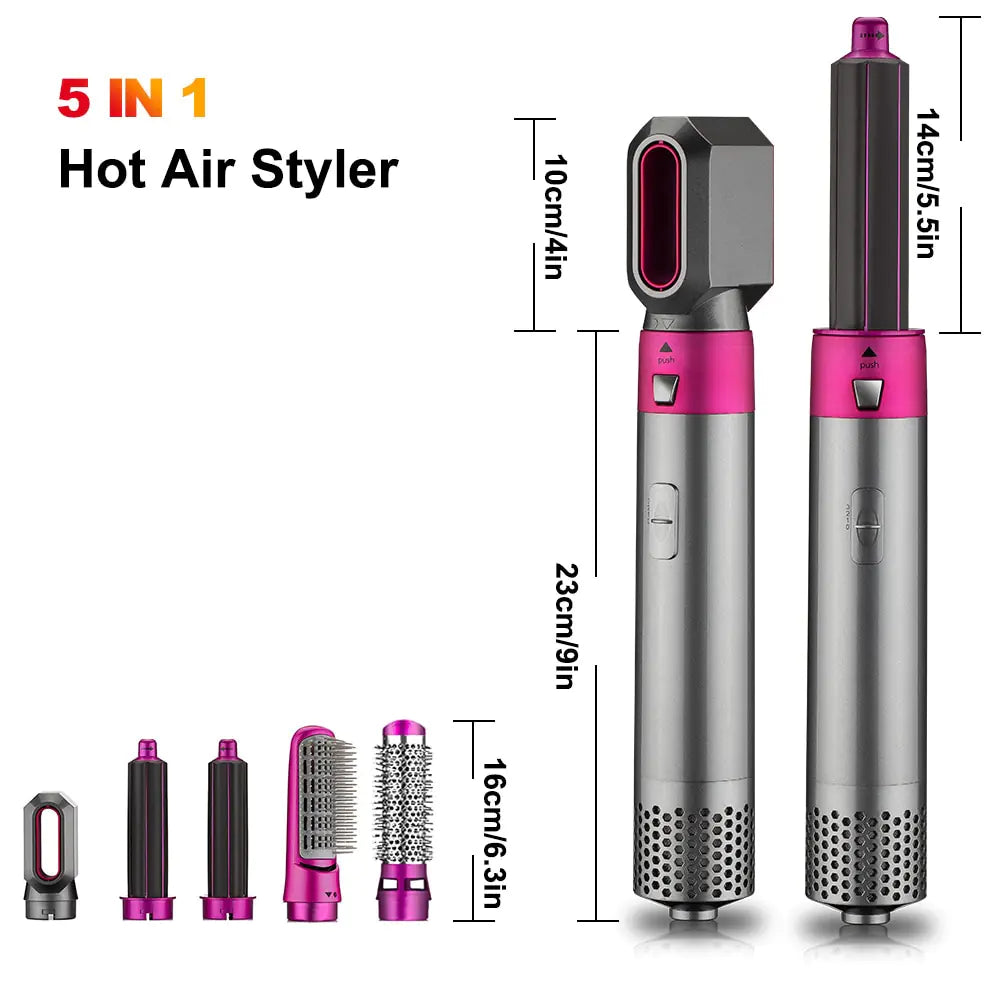 1 Hair Dryer Auto Curling Iron